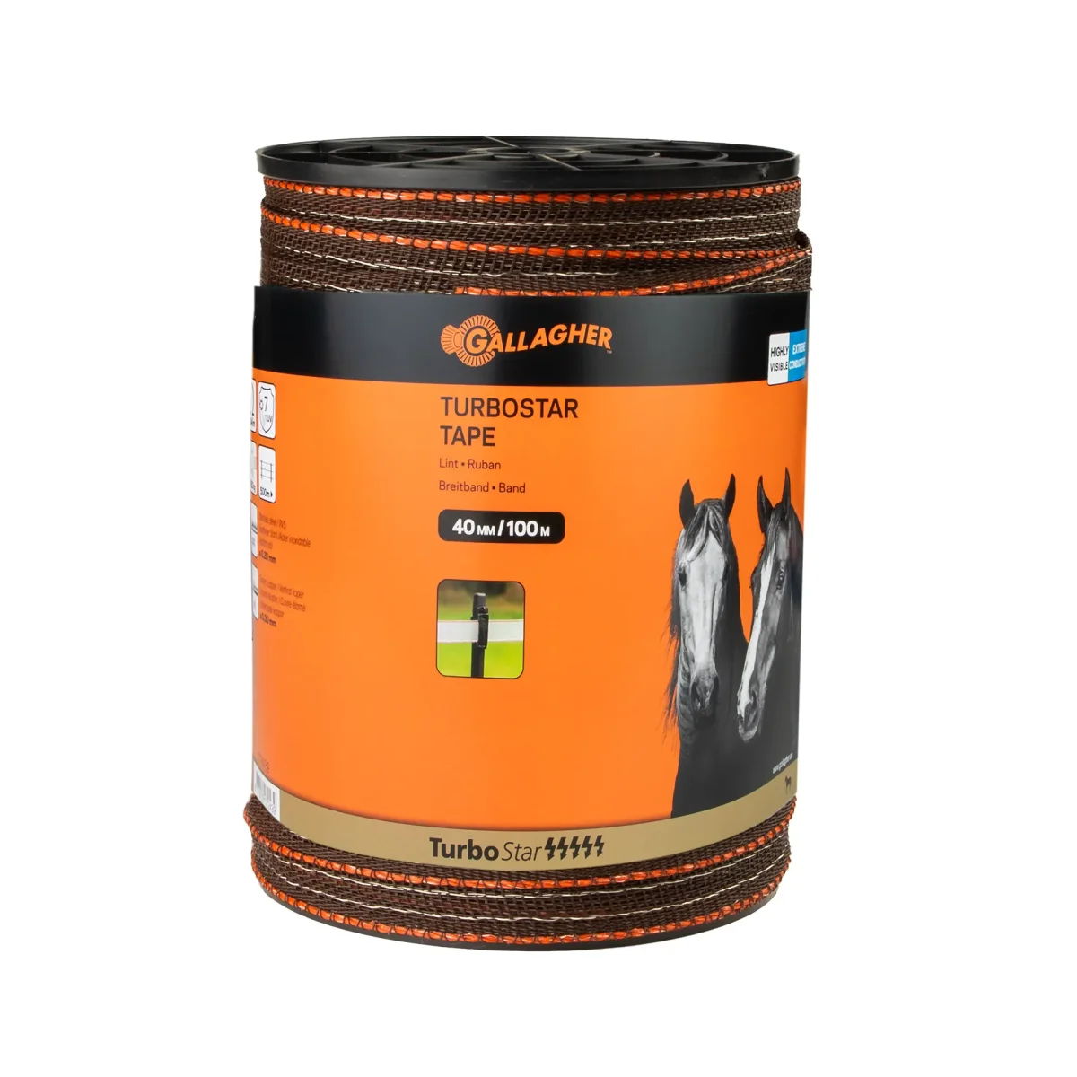 Gallagher TurboStar Lint 40mm Terra 100m - Durable and Strong - Bild 2