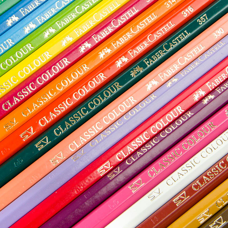 Faber Castell 12 Classic Colour Pencils - Bild 5
