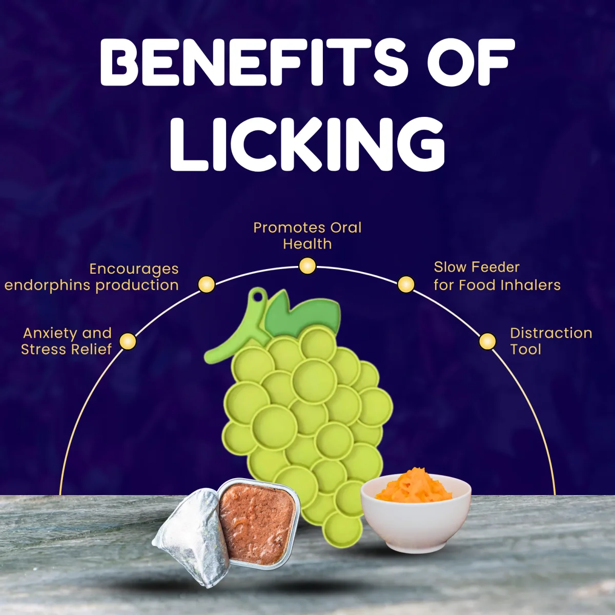 Crispy Grapes™ Lick Mat - Bild 7