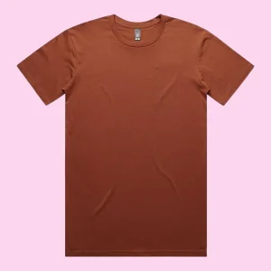 Men's Staple Tee Greyhound Sitting View from Back Image LHB