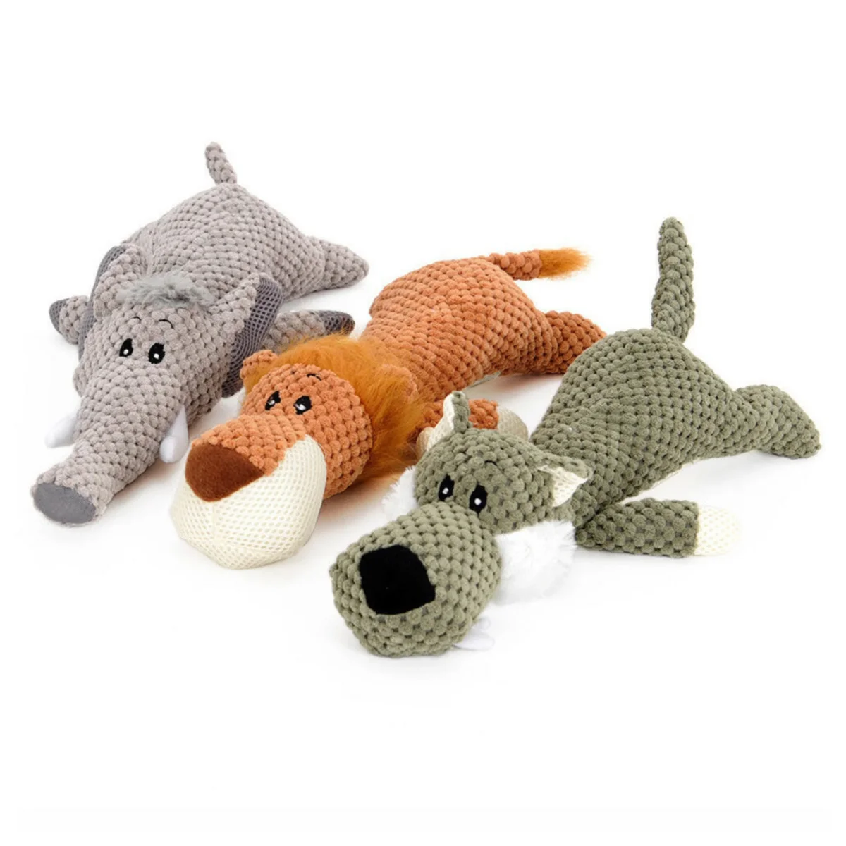 Wild Pals Plush Squeaky Dog Toy - Bild 2