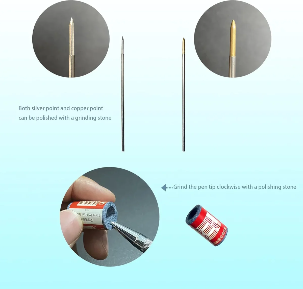 Silverpoint Automatic Mechanical Pencil for Silverpoint Sketch Paper - Bild 9