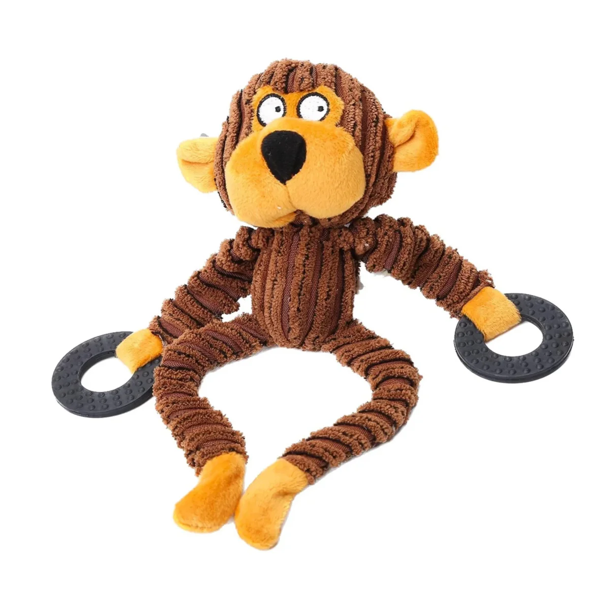 Plush Ring Animals Friends Dog Toy - Bild 6