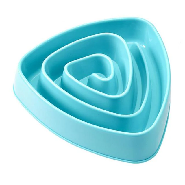 Triangle Spiral Slow Feeder Bowl - Bild 5