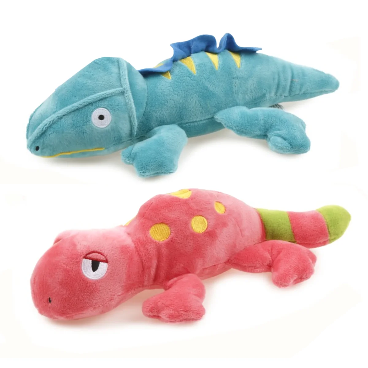 Lizard Squeaky Plush Dog Toy - Bild 2