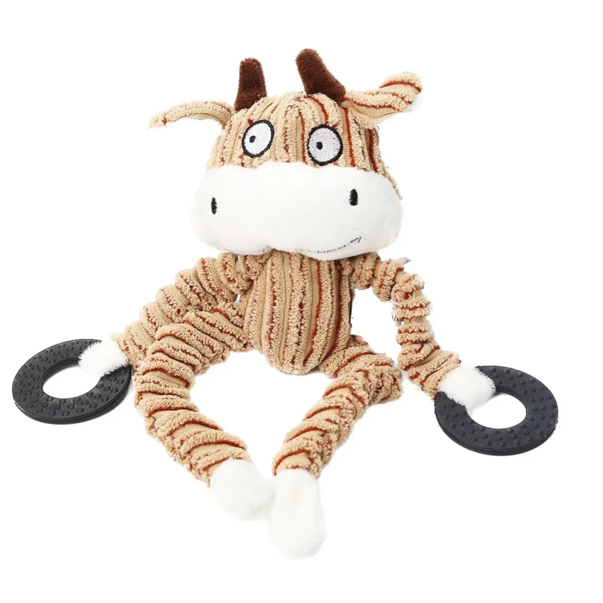 Plush Ring Animals Friends Dog Toy - Bild 7