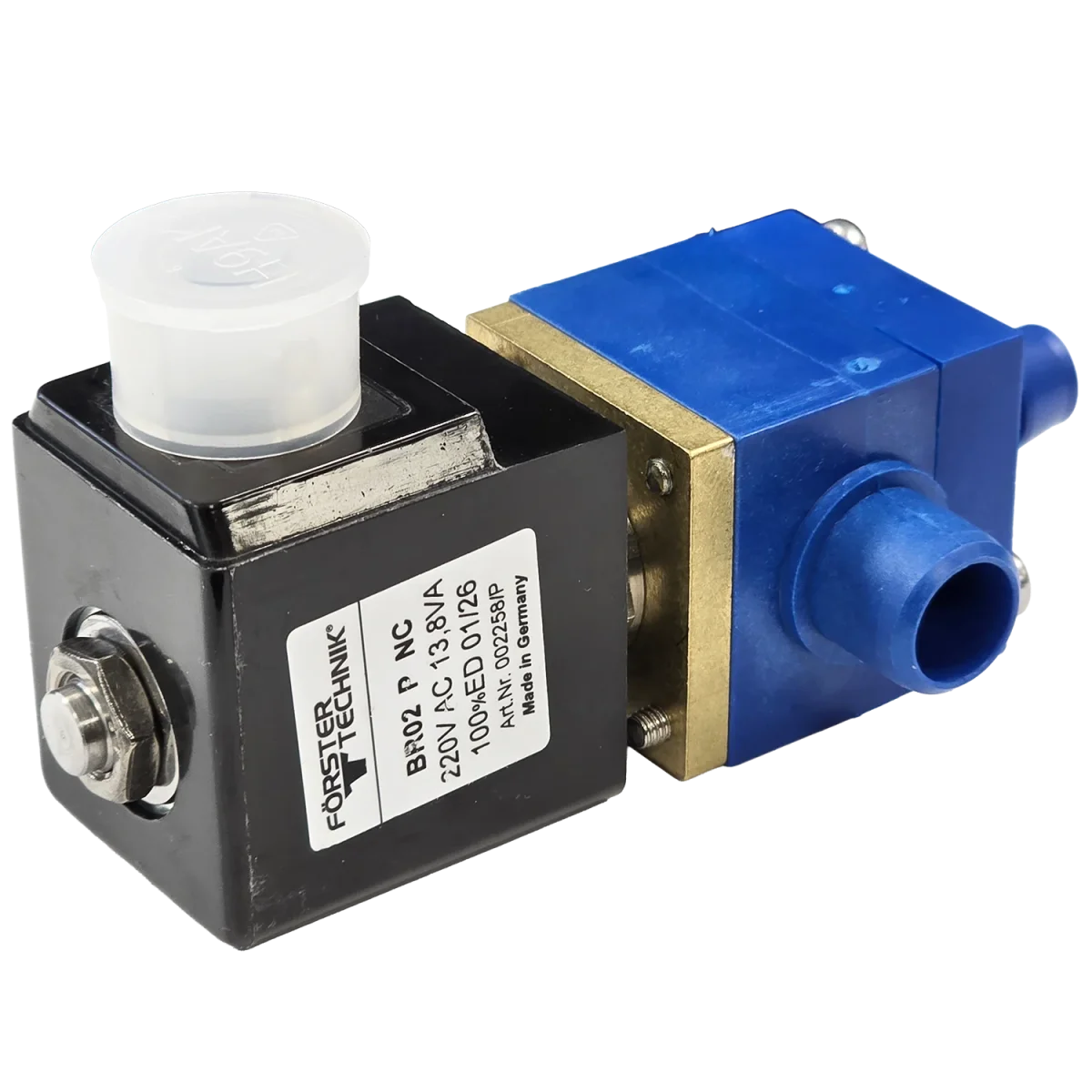 2-2-way valve closed 12mm Förster calf feeder