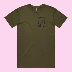 Men's Staple Tee 2 Greyhounds Image LHB
