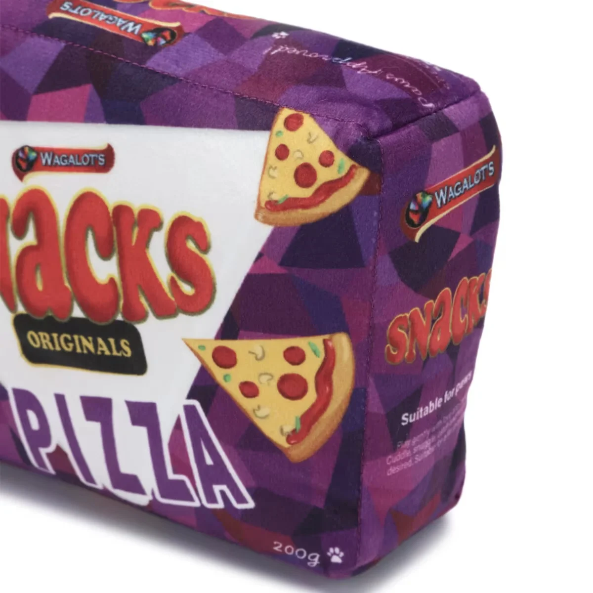 Pizza Snacks Plush Dog Toy - Bild 7
