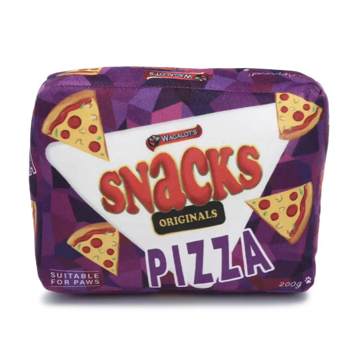 Pizza Snacks Plush Dog Toy - Bild 4