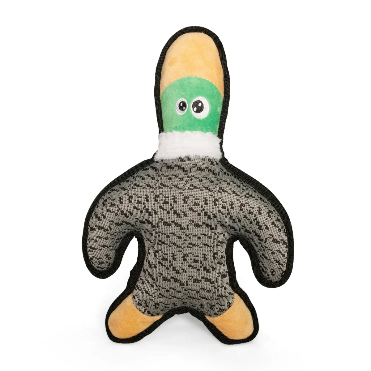 Webbed Duck Plush Dog Toy