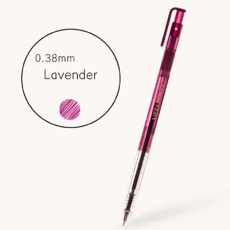 Livework Clear Life & Pieces 0.38mm Slim Color Gel Pen 3 Pack - Bild 5