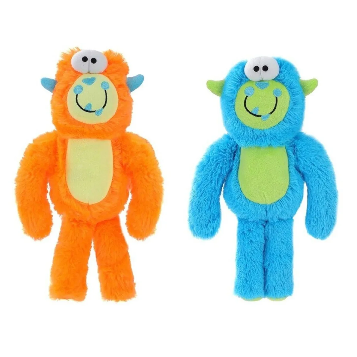 Neon Monster Plush Squeaky Dog Toy - Bild 2