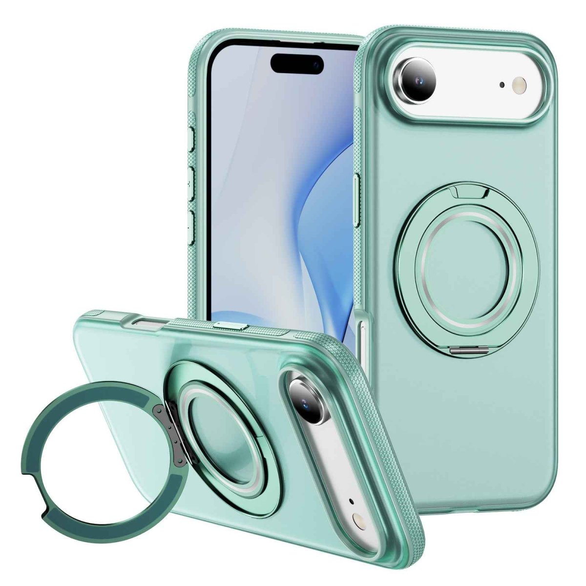 iPhone 17 Rotating Stand Phone Case