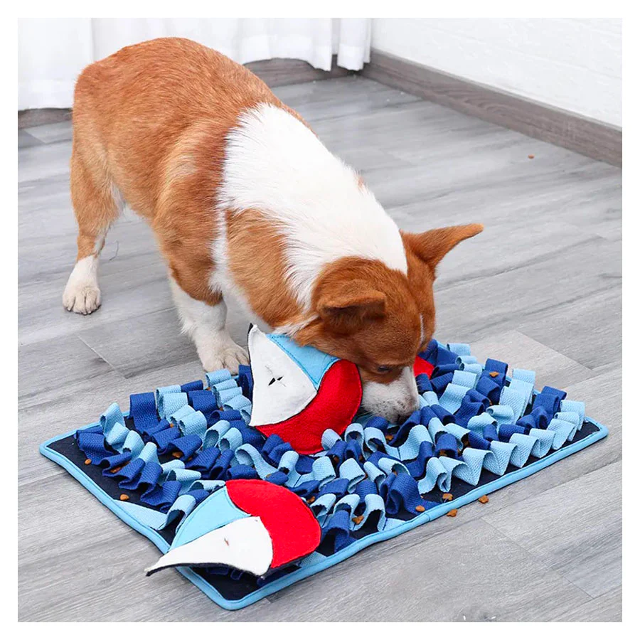 Ocean sailing themed dog snuffle mat - Bild 3