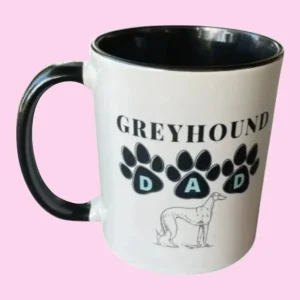 Greyhound Dad Mug