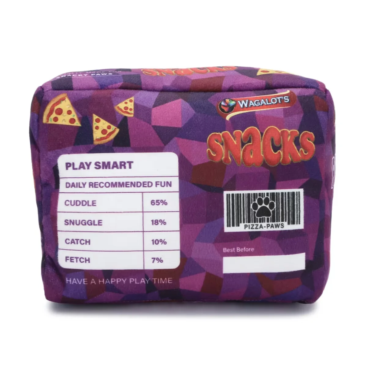 Pizza Snacks Plush Dog Toy - Bild 5