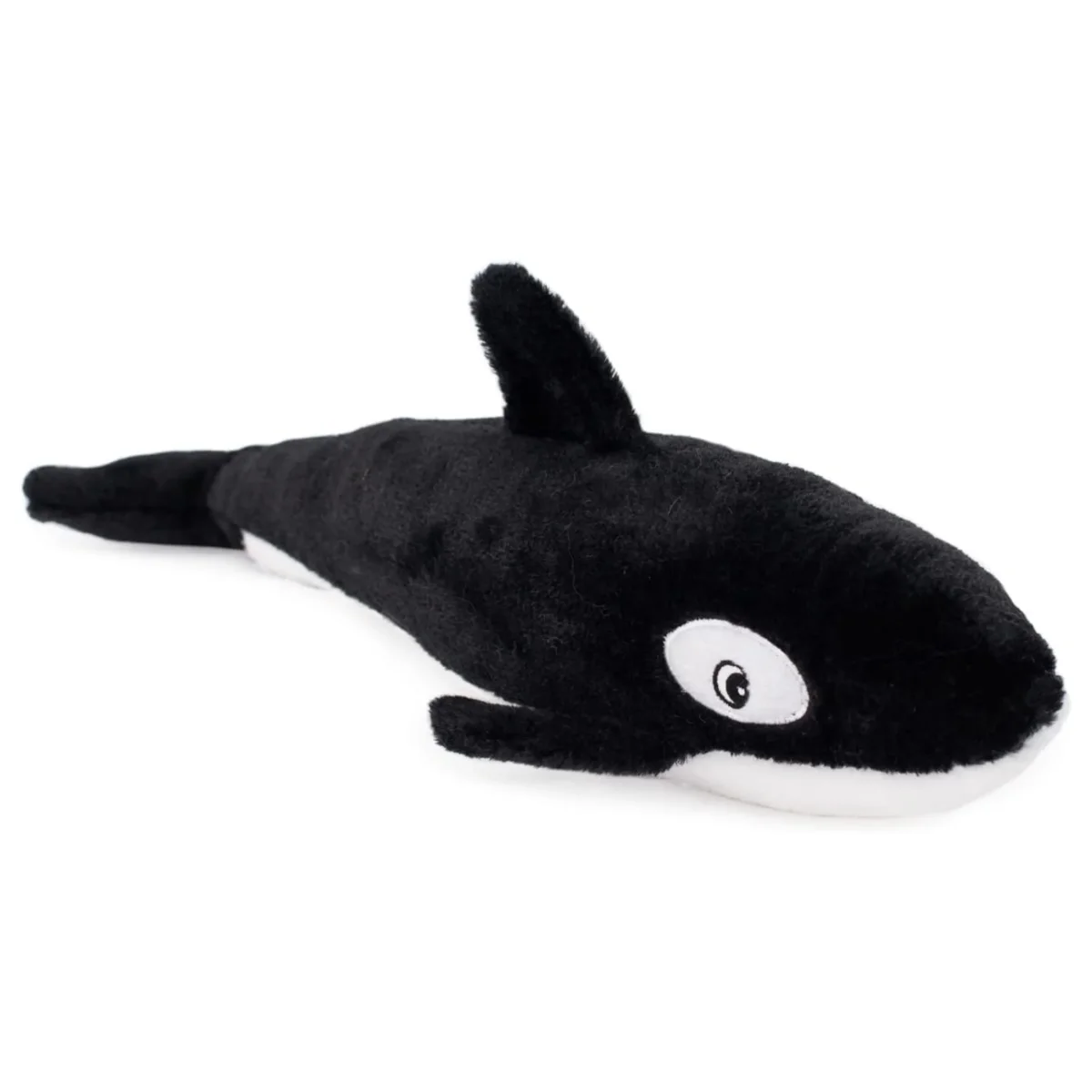 Zippy Paws Jigglerz Killer Whale Squeak Plush Dog Toy - Bild 2