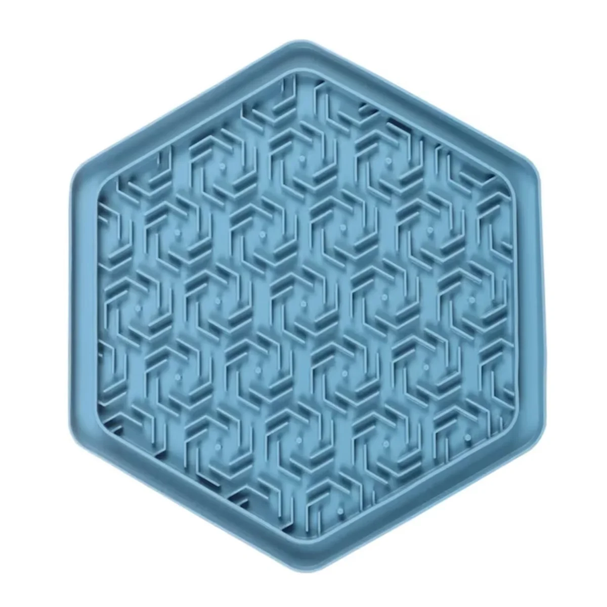 Hexagon Licky Pad Enrichment Slow Feeder Mat for Dogs - Bild 5