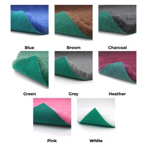 ProFleece Veterinary Bedding – Super Soft & Eco-Friendly with Green Back (Random Colour)
